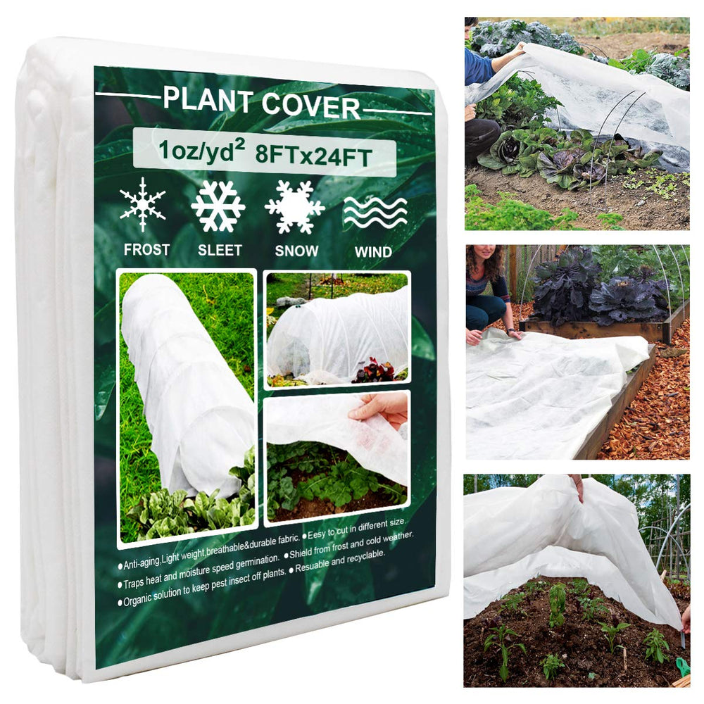 FARAER 8FT x 24FT plant cover front view