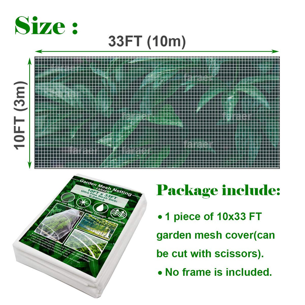 FARAER Garden Netting protecting tomato plants