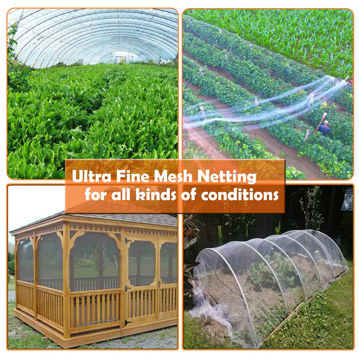 FARAER netting used to protect vegetables from pests