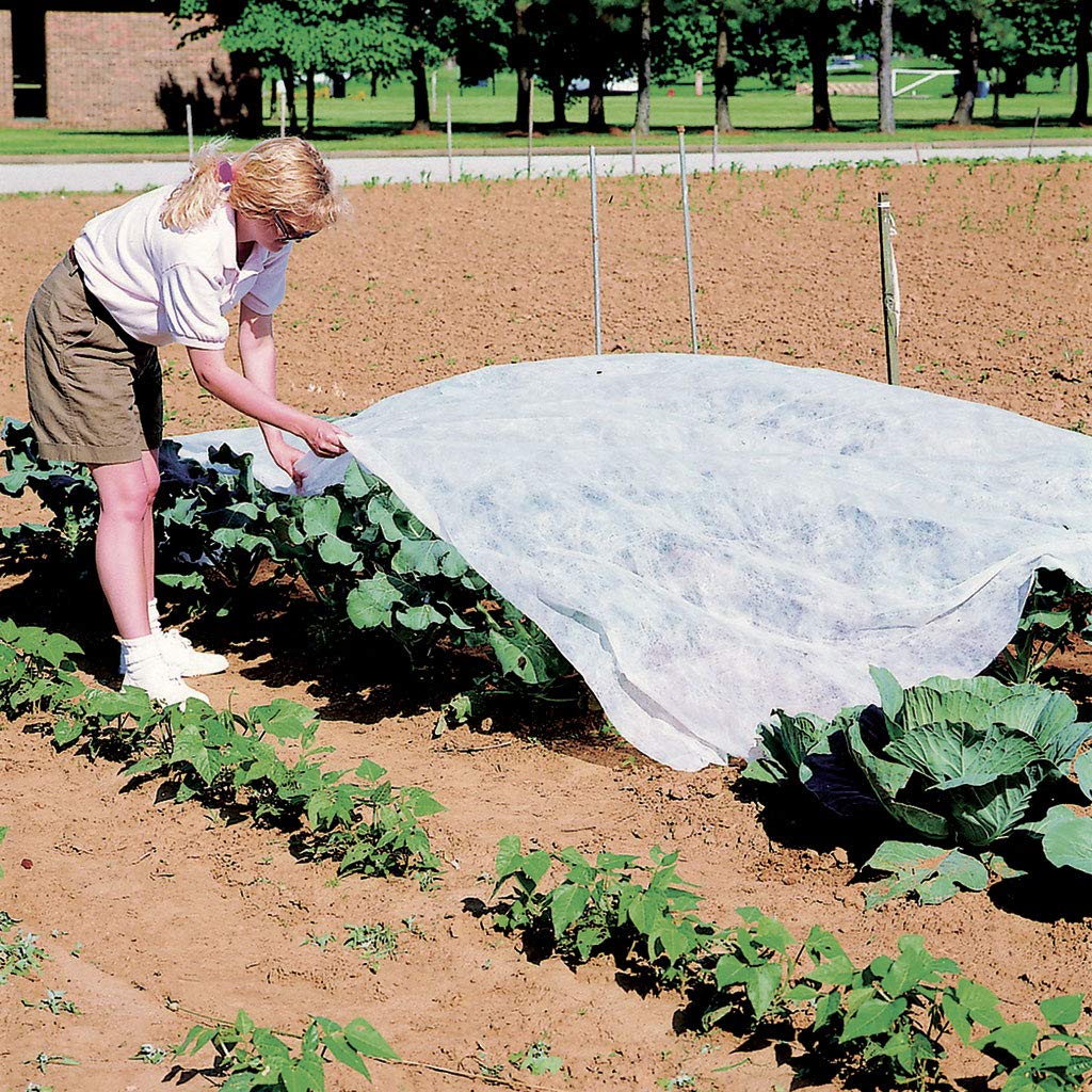 FARAER plant cover before and after use