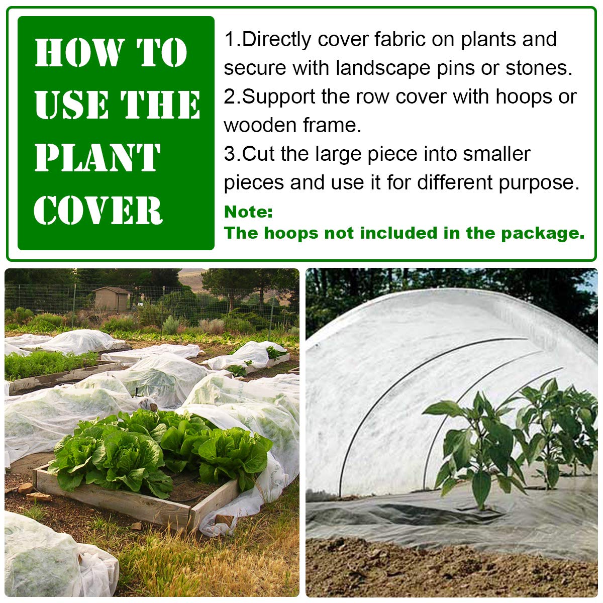 FARAER Plant Cover close-up of polypropylene fabric