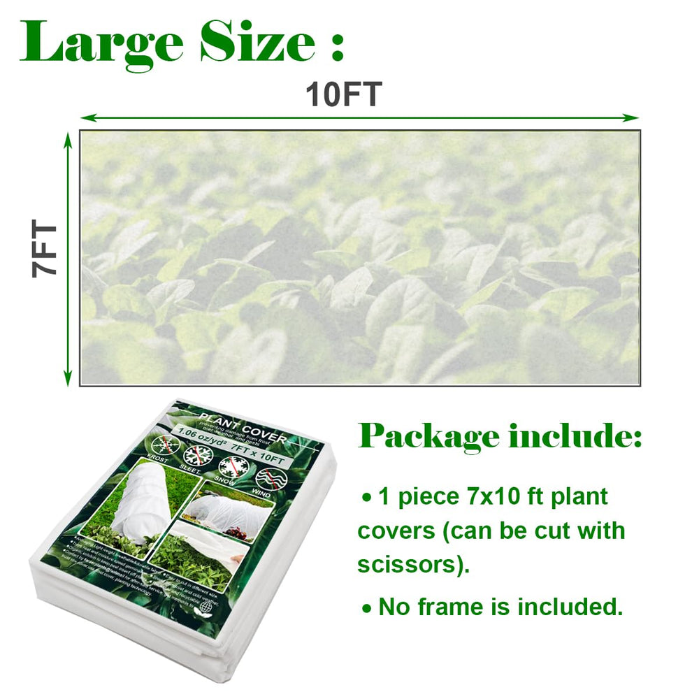 FARAER plant cover with ground stakes for securing