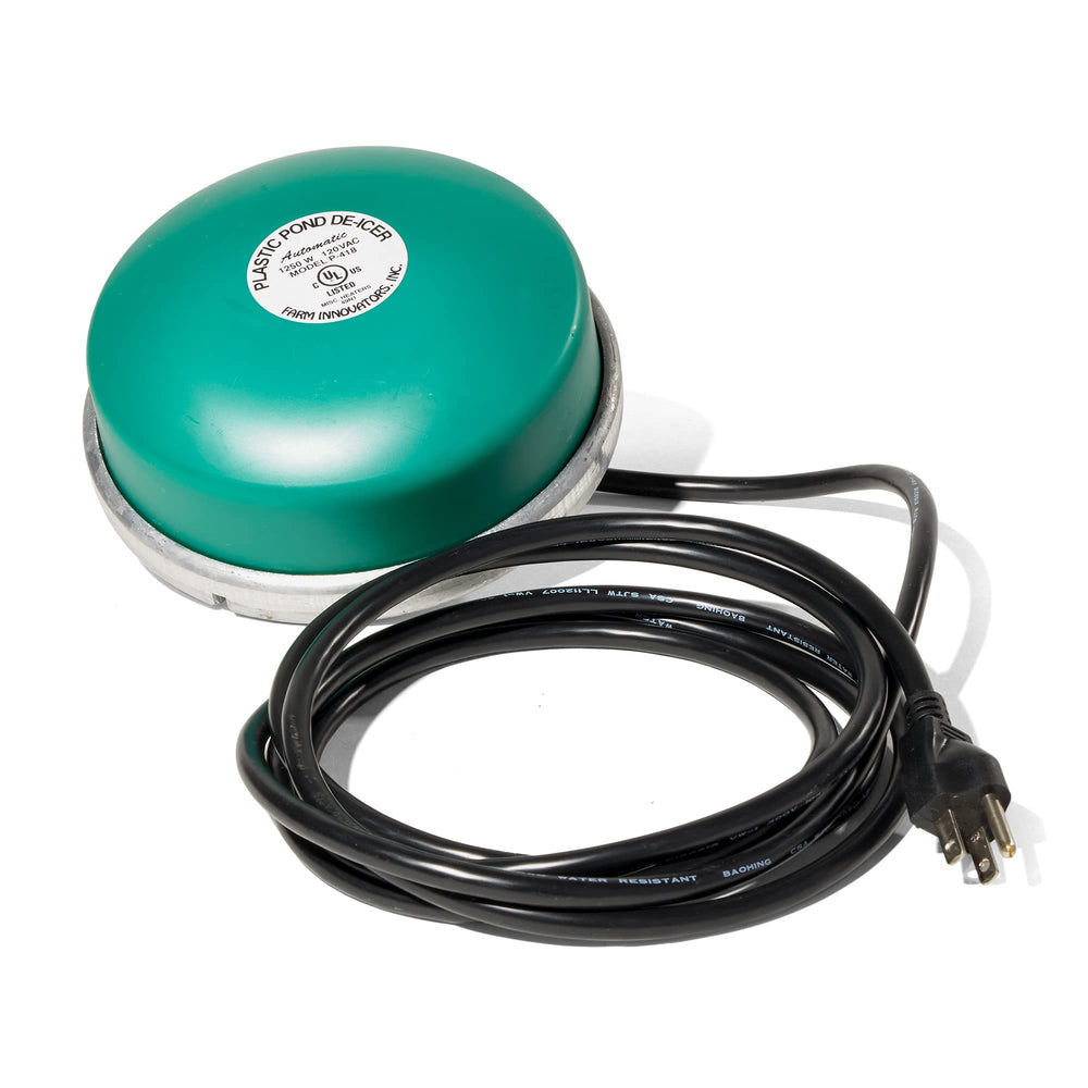 Farm Innovators 1250W Floating Pond De-Icer front view