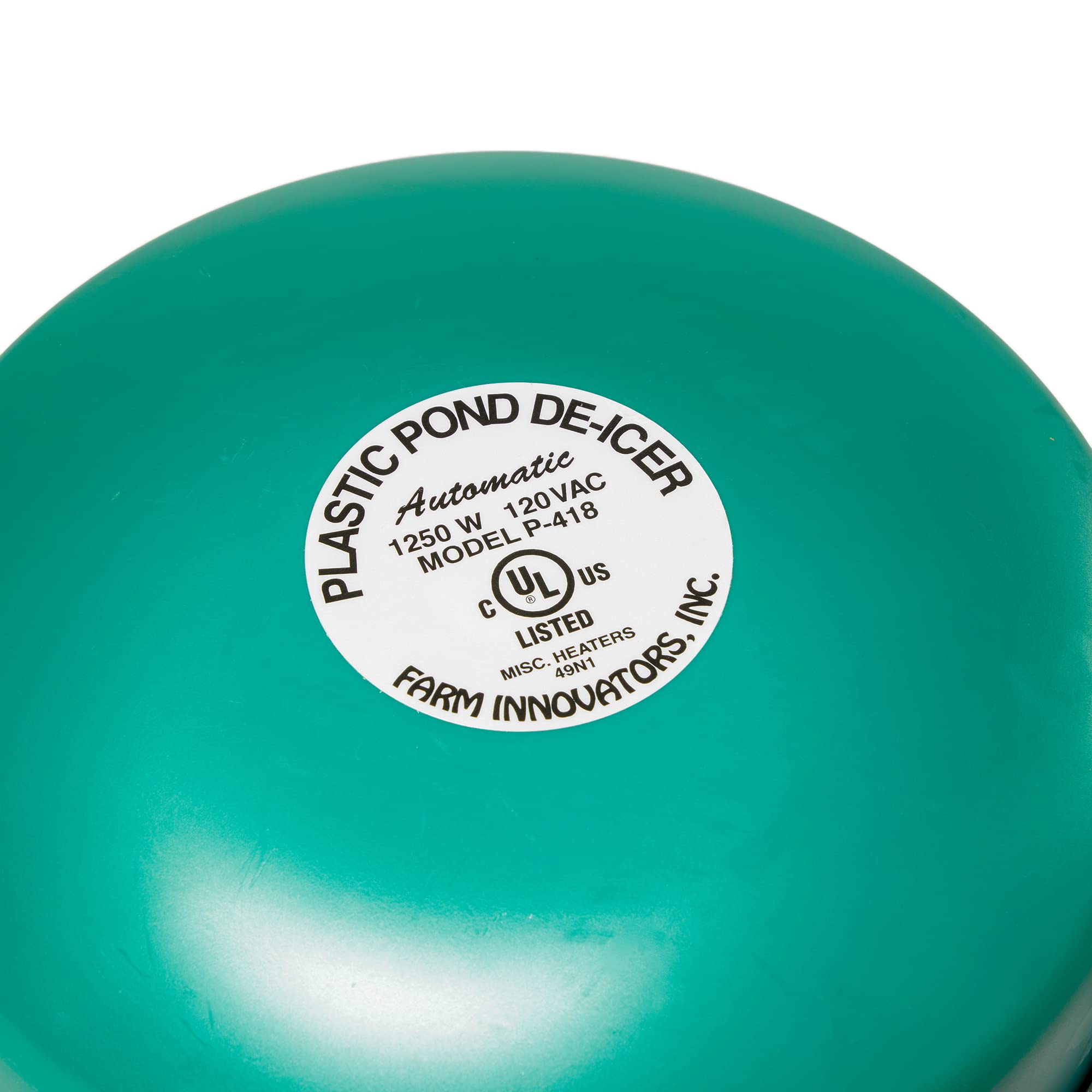 Farm Innovators Floating Pond De-Icer with protective dome