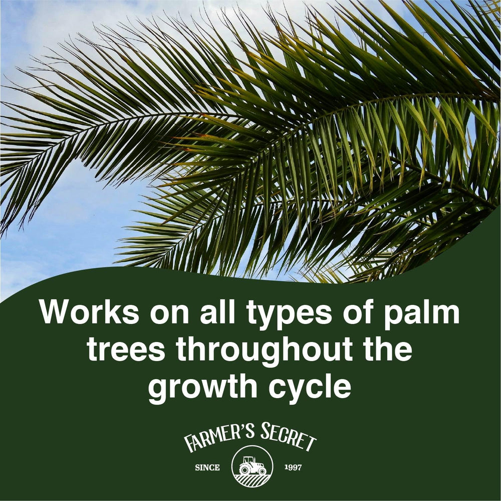 Farmer's Secret Palm Tree Fertilizer diluted in water