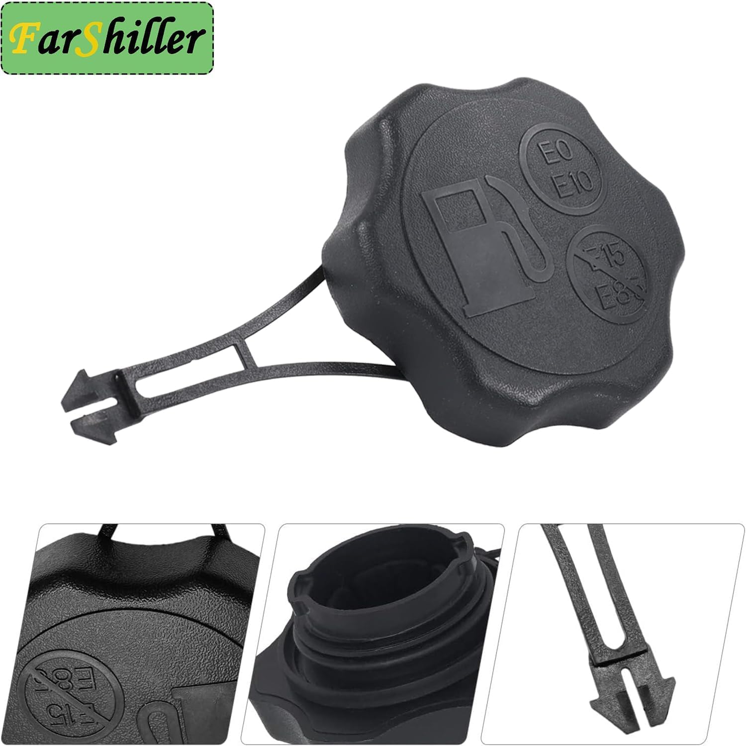 FarShiller 594061 Fuel Tank Cap with secure fit demonstration