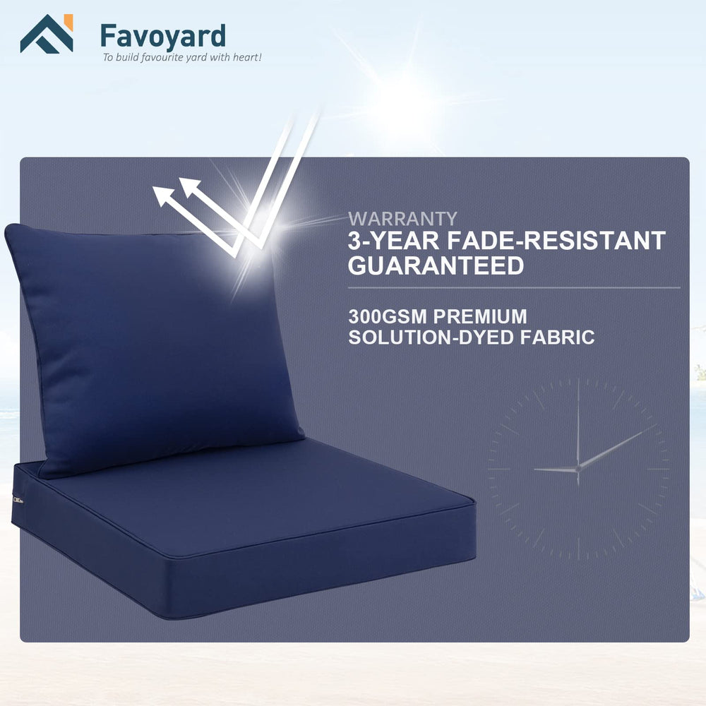 Favoyard cushion showing hidden zipper detail