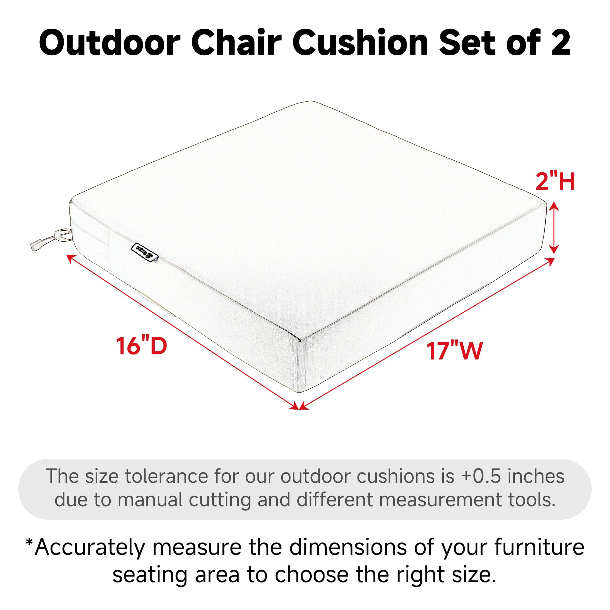 Favoyard cushion with adjustable straps for outdoor use
