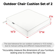 Favoyard cushion with adjustable straps for outdoor use