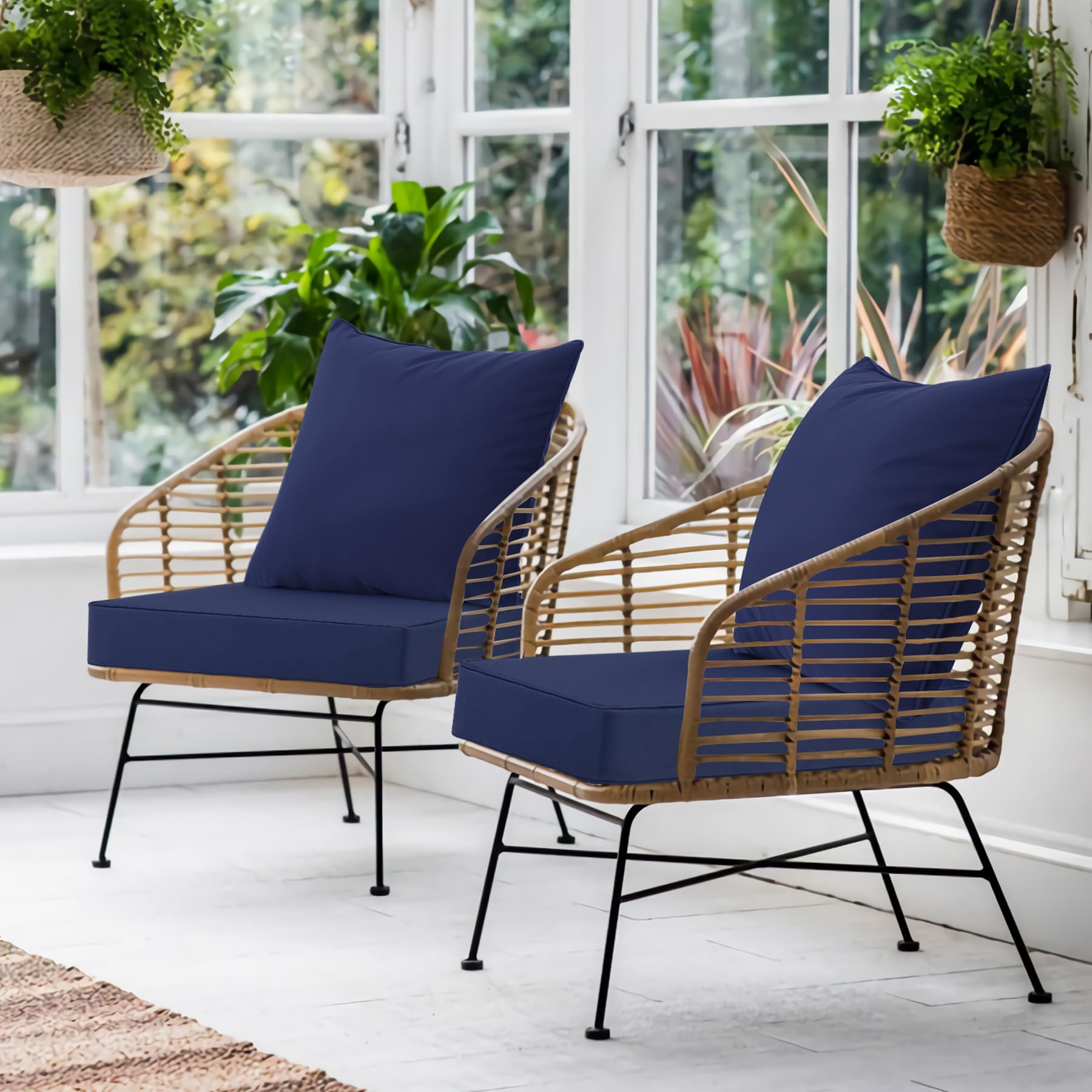 Favoyard cushions by a sunny outdoor setting