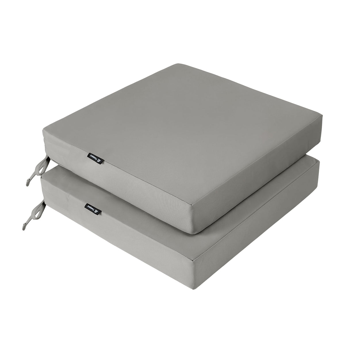 Favoyard Patio Chair Cushion Grey front view
