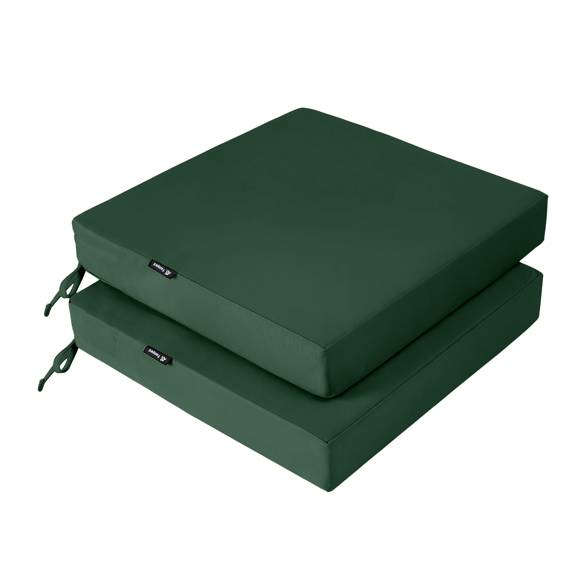 Favoyard patio chair cushions green model front view