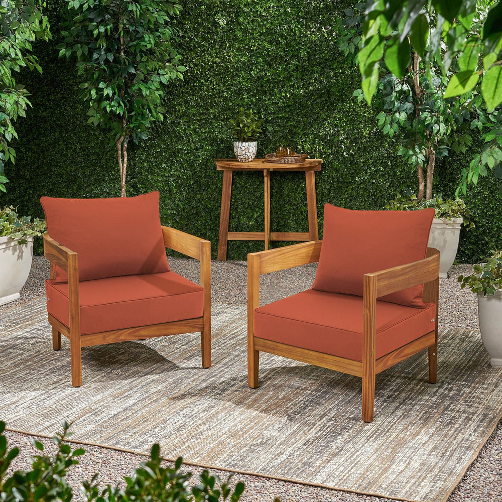 Favoyard patio cushions showcasing durable fabric