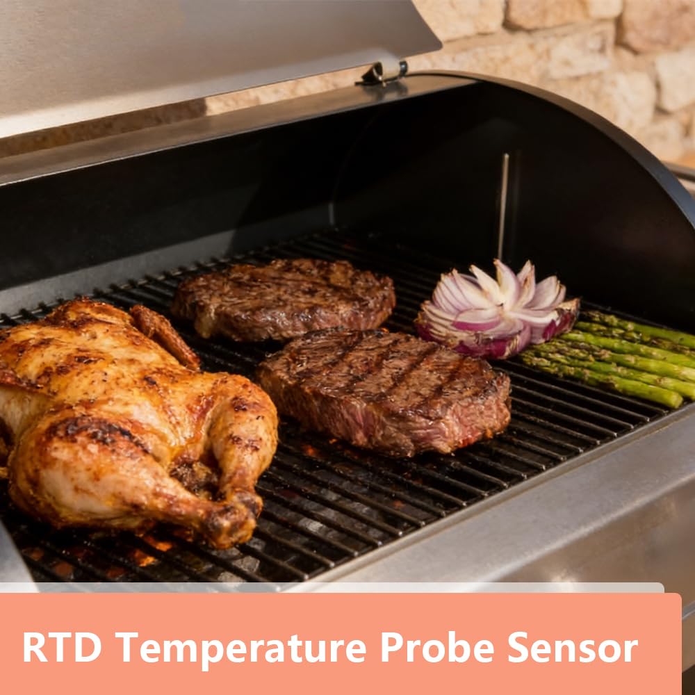 FCCUM RTD Temperature Probe Sensor black colour view