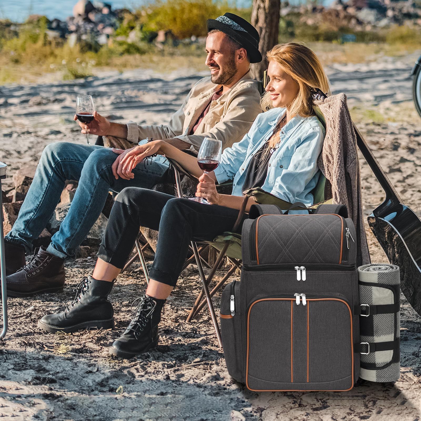 Features of the insulated cooler compartments in the backpack