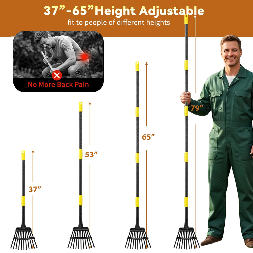 Feblomst Garden Leaf Rake packaging