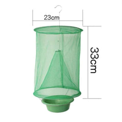 FEBSNOW Green Cage in outdoor setting, hanging