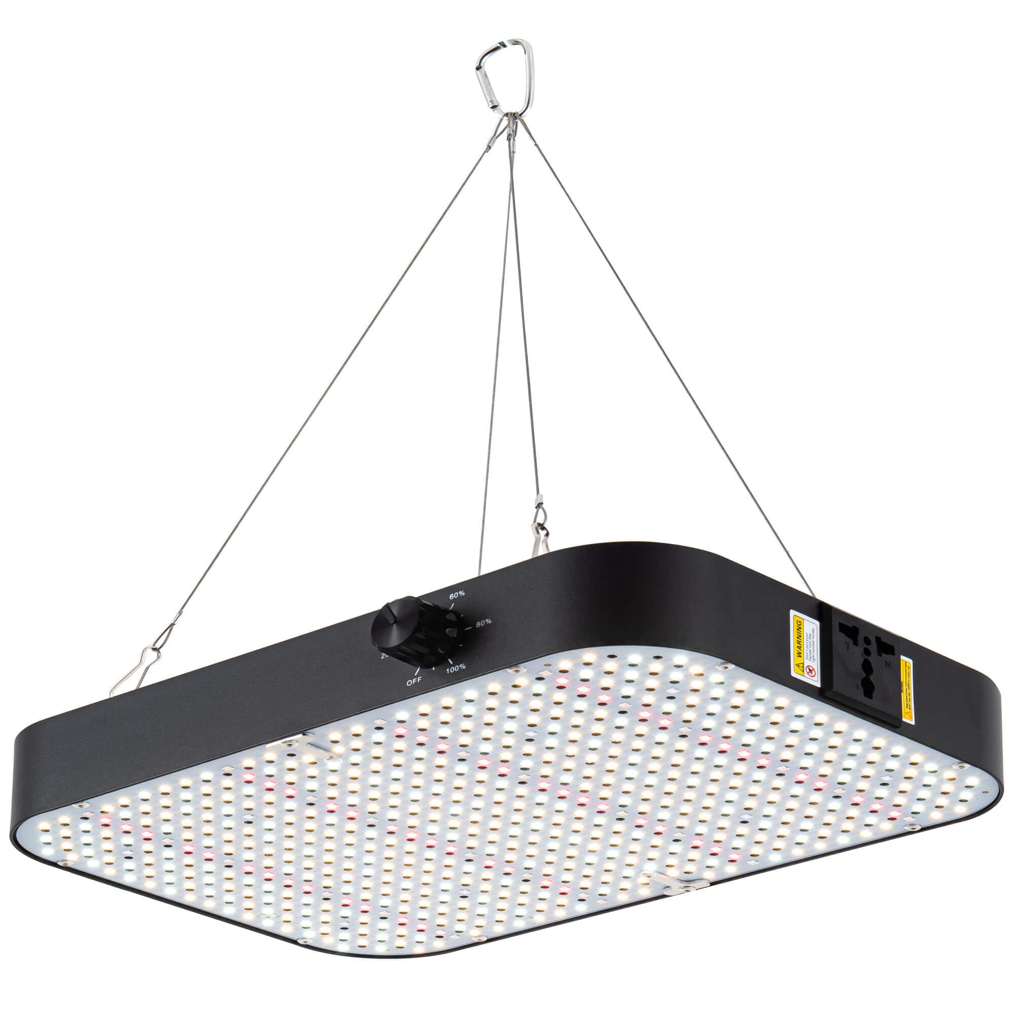 FECiDA Dimmable LED Grow Light front view with full spectrum diodes