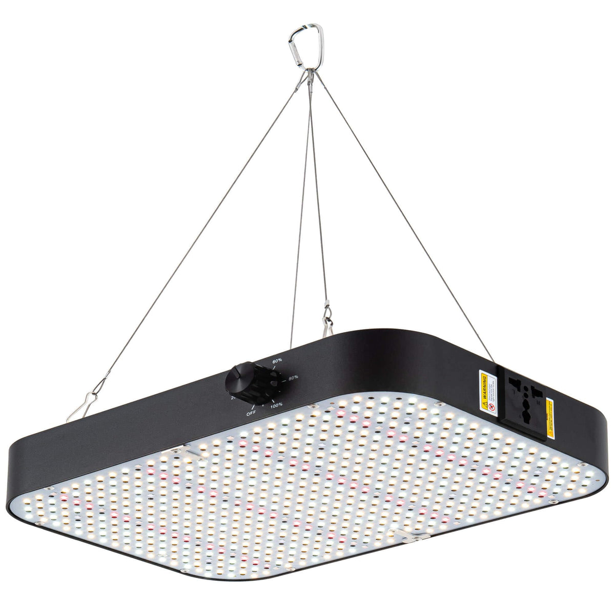 FECiDA Dimmable LED Grow Light front view with full spectrum diodes