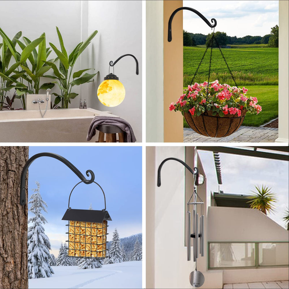 FEED GARDEN 14 Inch Wall Hook Plant Bracket packaging