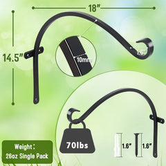 FEED GARDEN 18 Inch hanging bracket with screws included