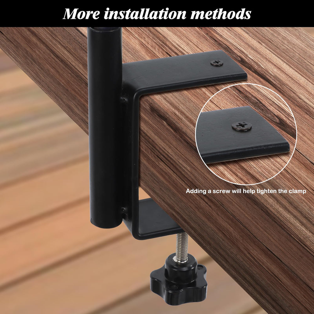 FEED GARDEN 29 Inch Adjustable Deck Hook side view