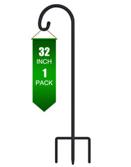 FEED GARDEN 32-inch adjustable shepherd hook front view
