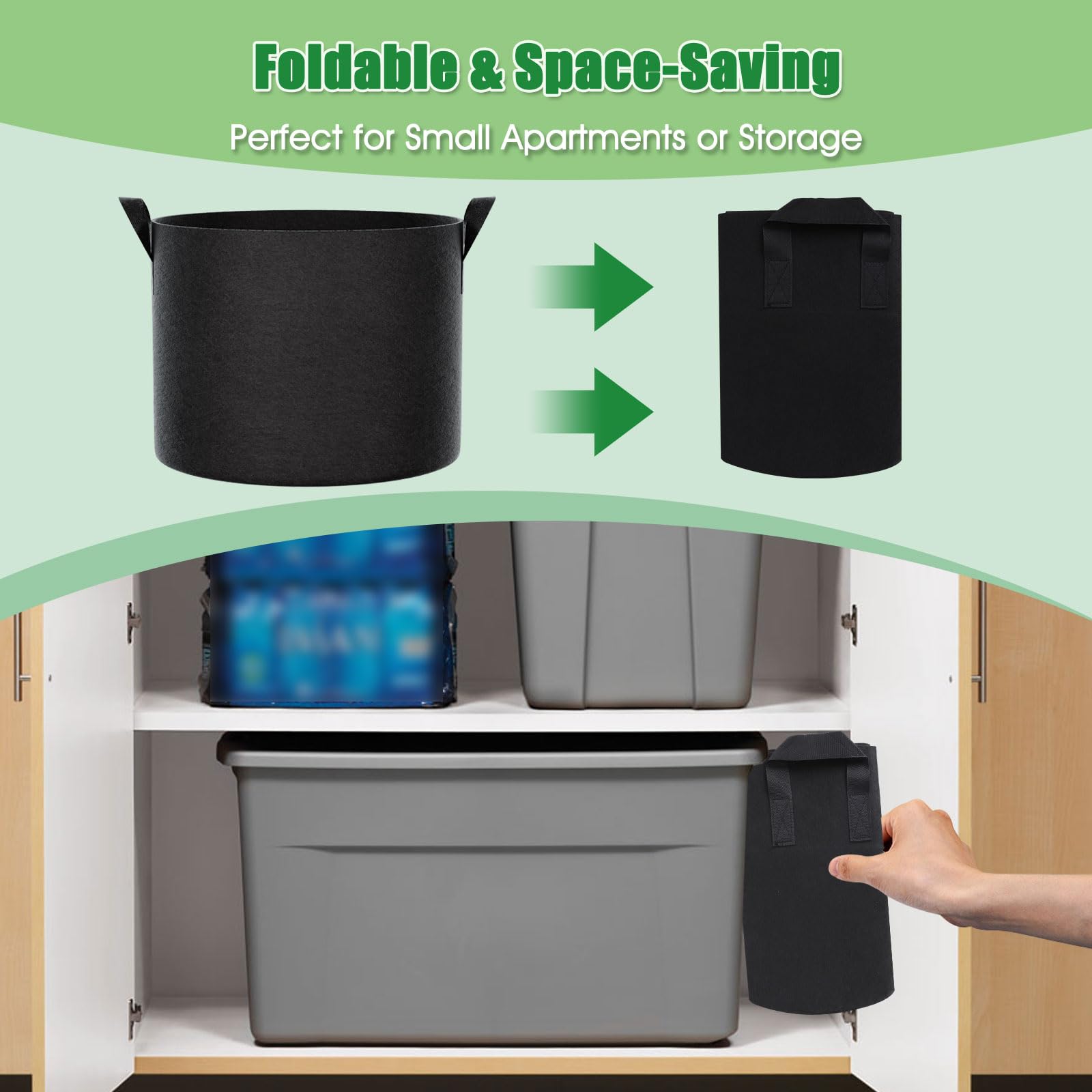 FEED GARDEN 5 Gallon Grow Bag packaging view