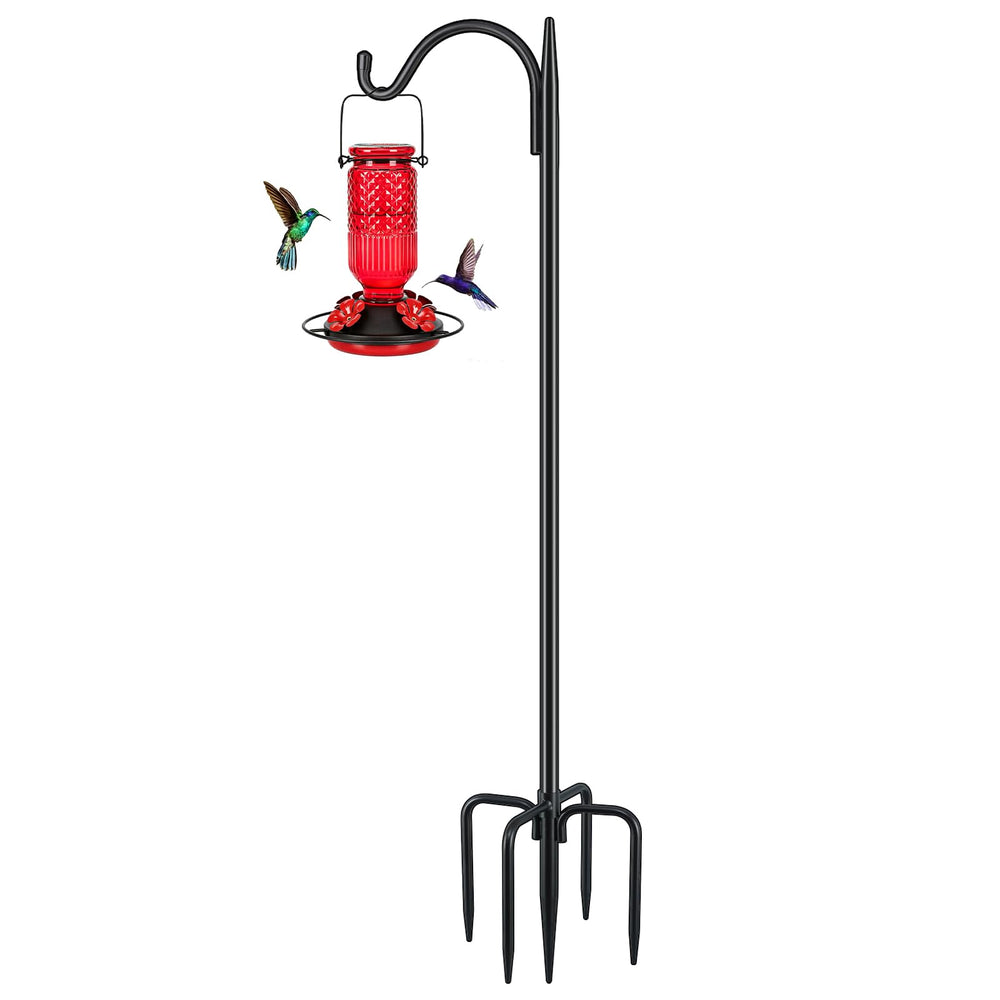 FEED GARDEN Adjustable Outdoor Shepherd Hook front view