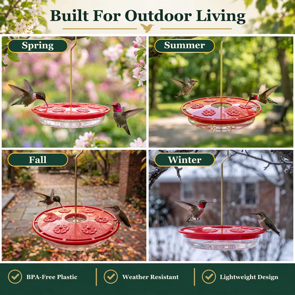 FEED GARDEN Hummingbird Feeder in garden setting