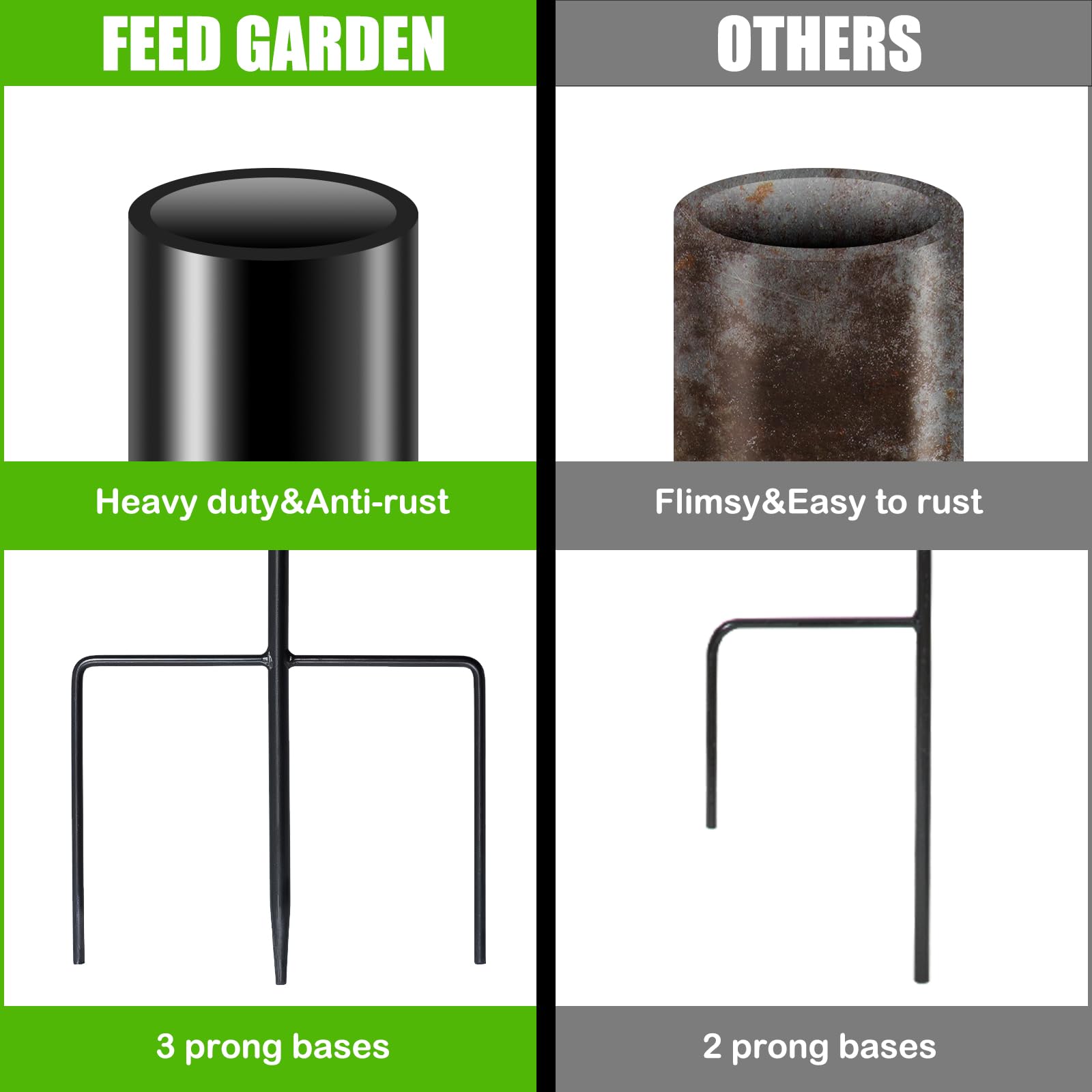 FEED GARDEN shepherd hook packaging
