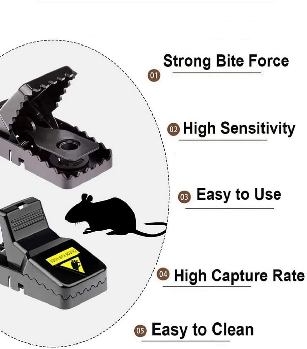 Feeke Mouse Trap showing no-touch design for safety