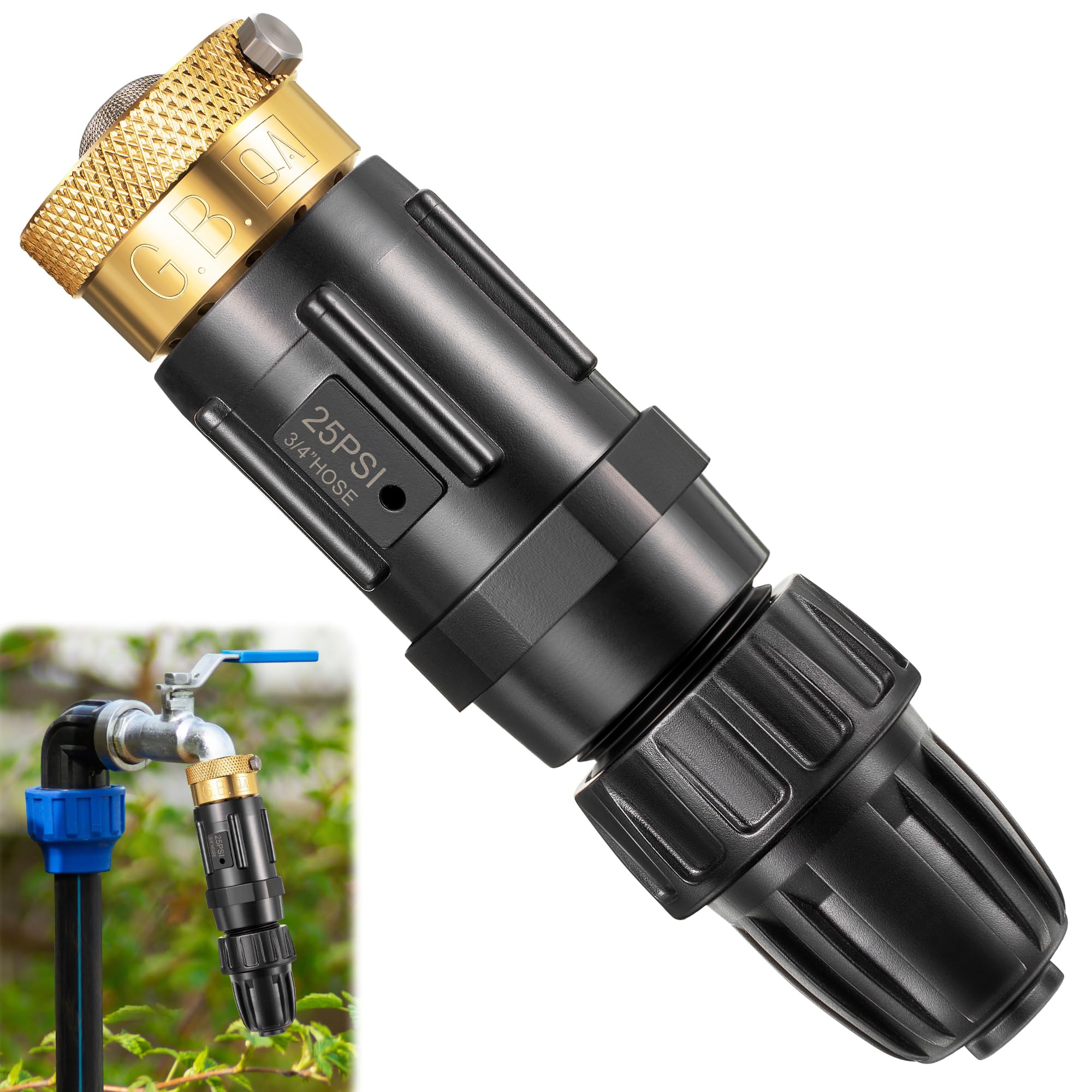 Feekoon Drip Irrigation Adapter Kit front view showing components