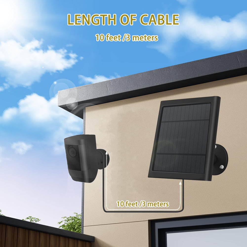 Fehuatenda solar panel 3-pack displayed with installation hardware