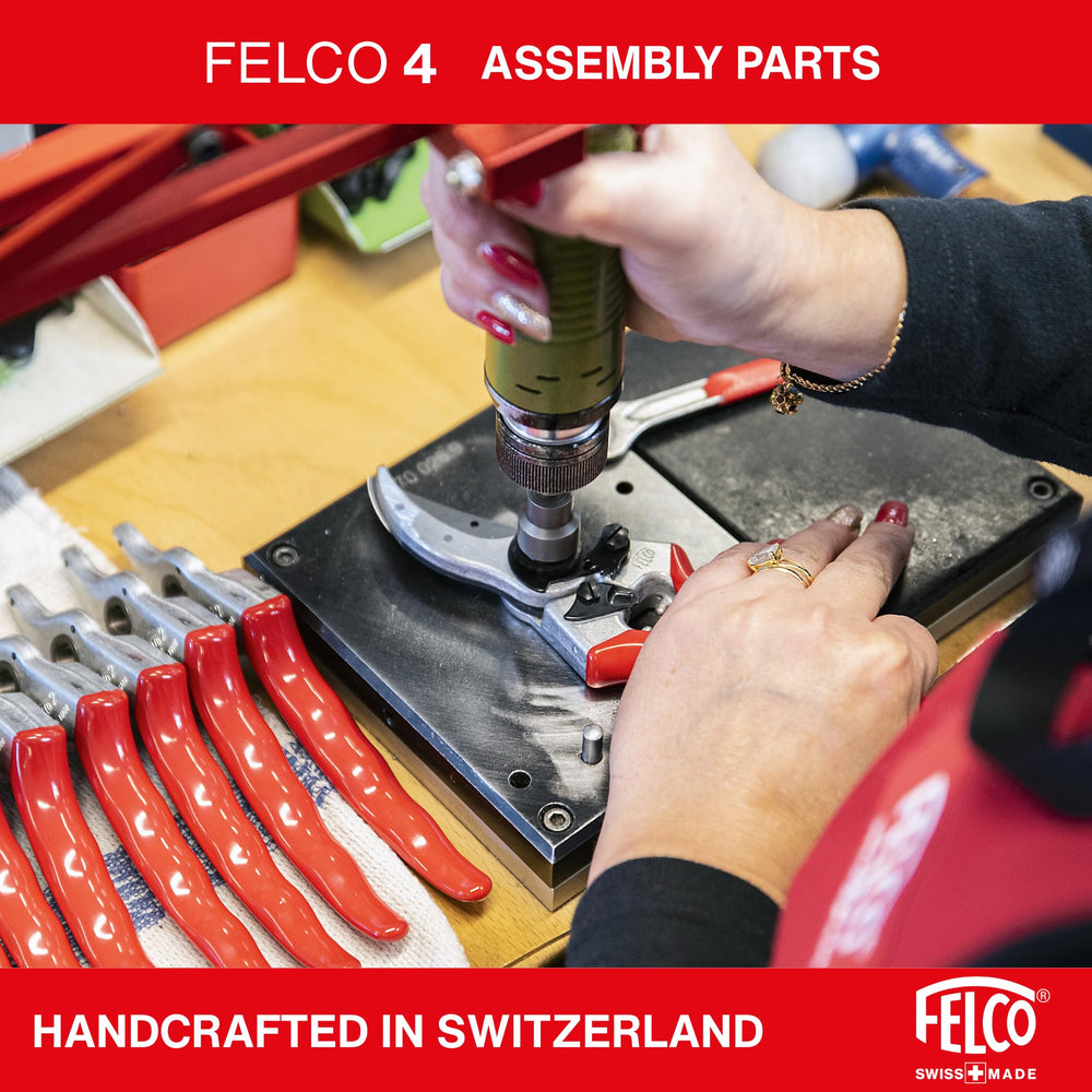 FELCO F4 shears being used to prune a plant