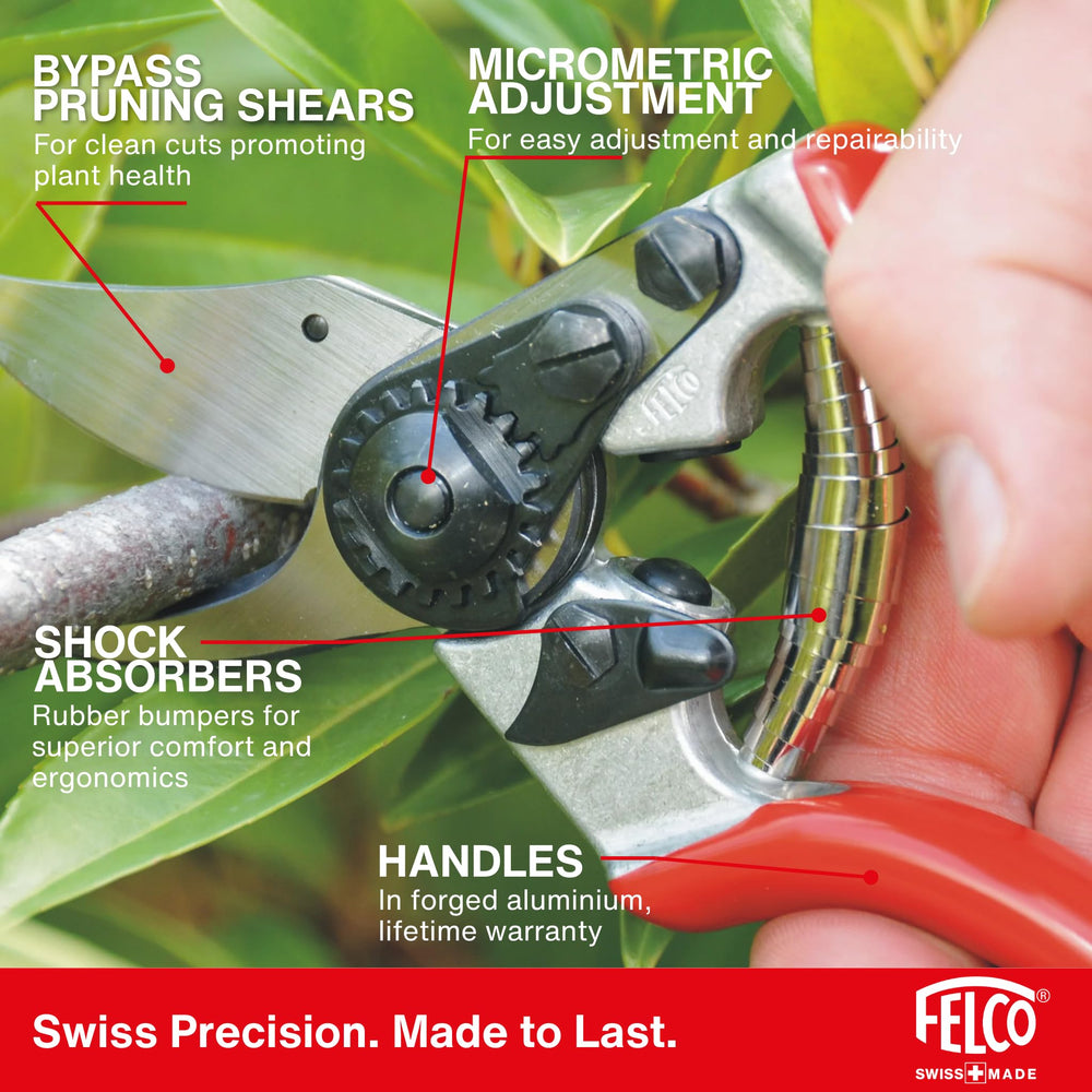 FELCO F6 Pruning Shears rotating handle feature