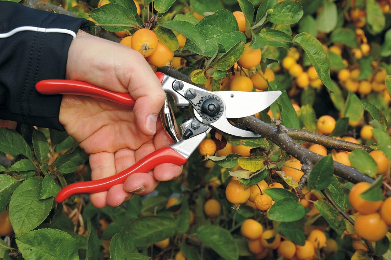 FELCO F9 Pruning Shears side view showing hardened steel blade