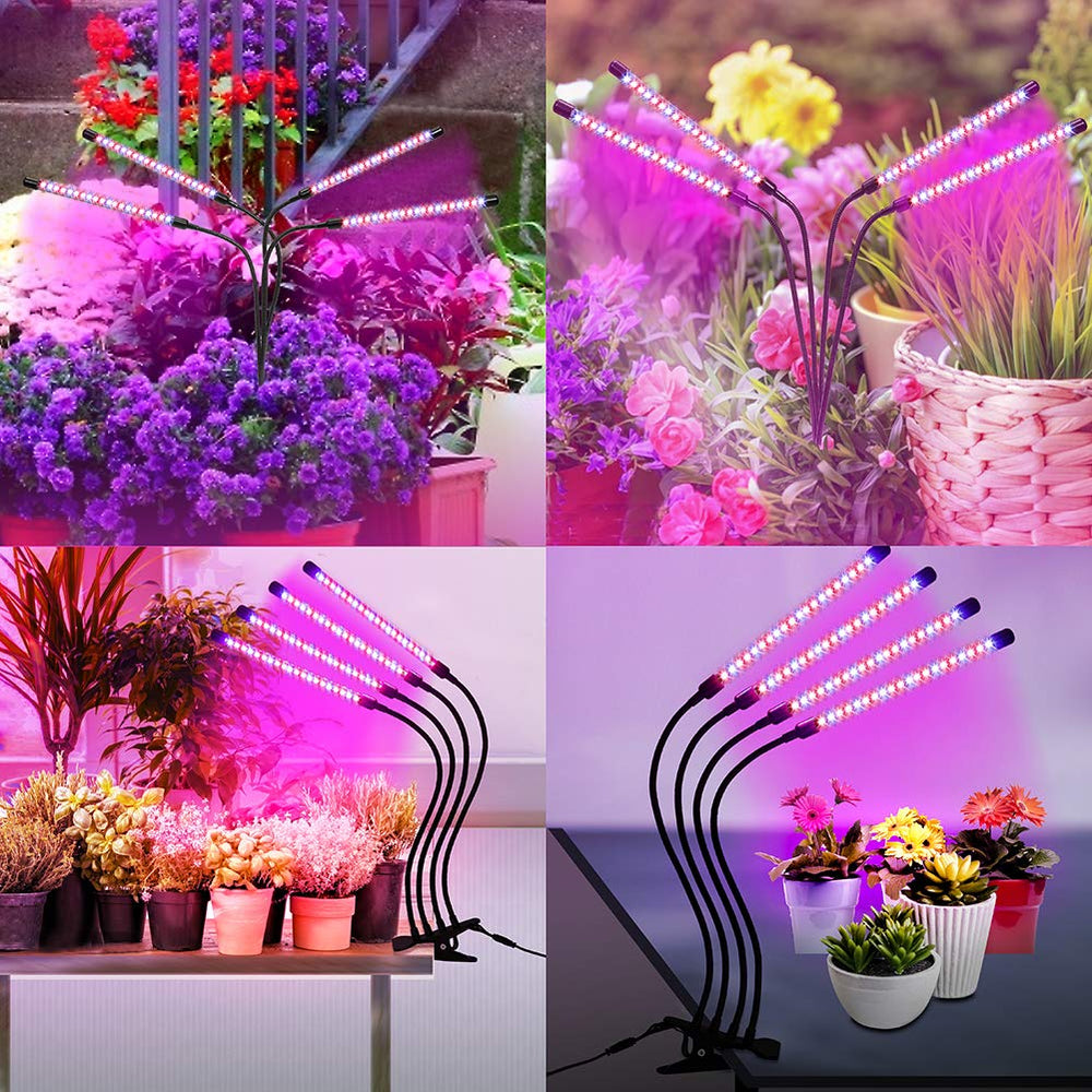 Felibeaco LED Grow Light with user manual and charger