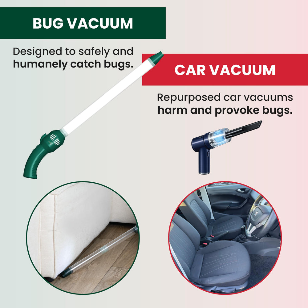 Felyne Bug Catcher Vacuum packaging showing features
