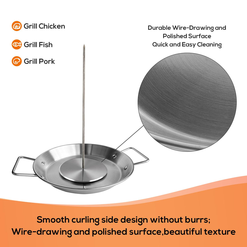 Fengzhe skewer rack 10'' size dimensions on a kitchen counter