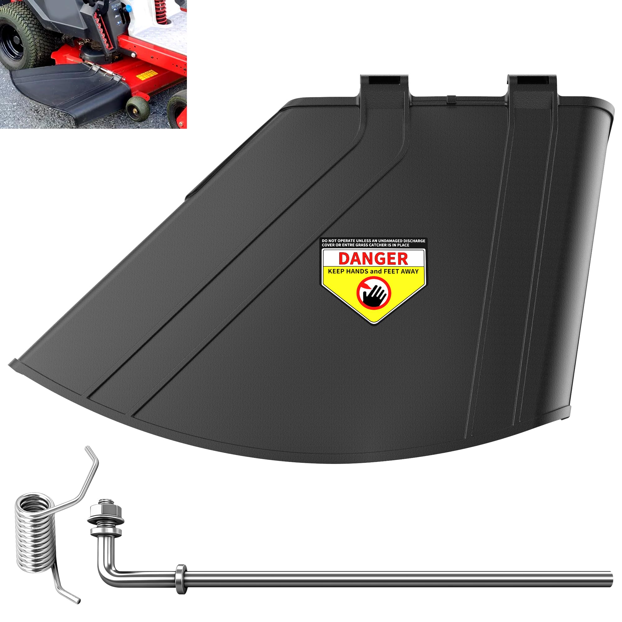 FENXDN 138-7502 Discharge Deflector Shield front view