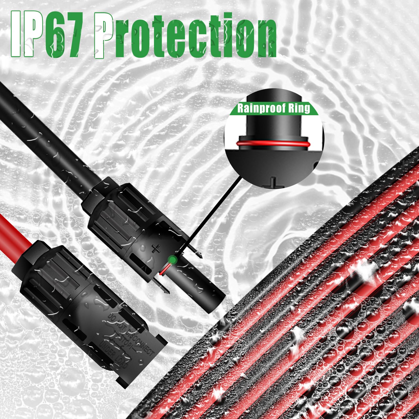 Feotech Solar Extension Cable length comparison