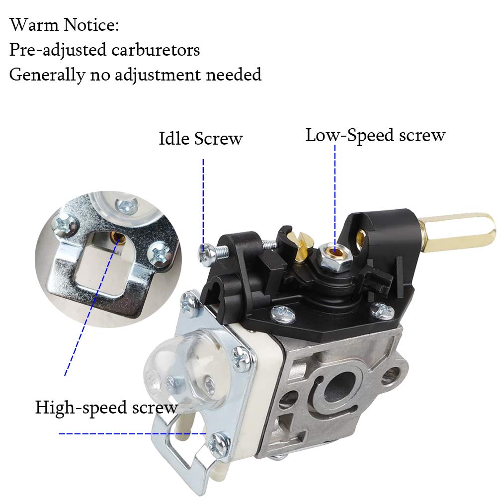 Ferilter Carburetor for SRM 230, side view