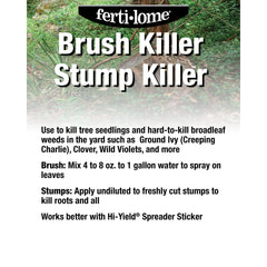 ferti-lome Brush Killer packaging with product details