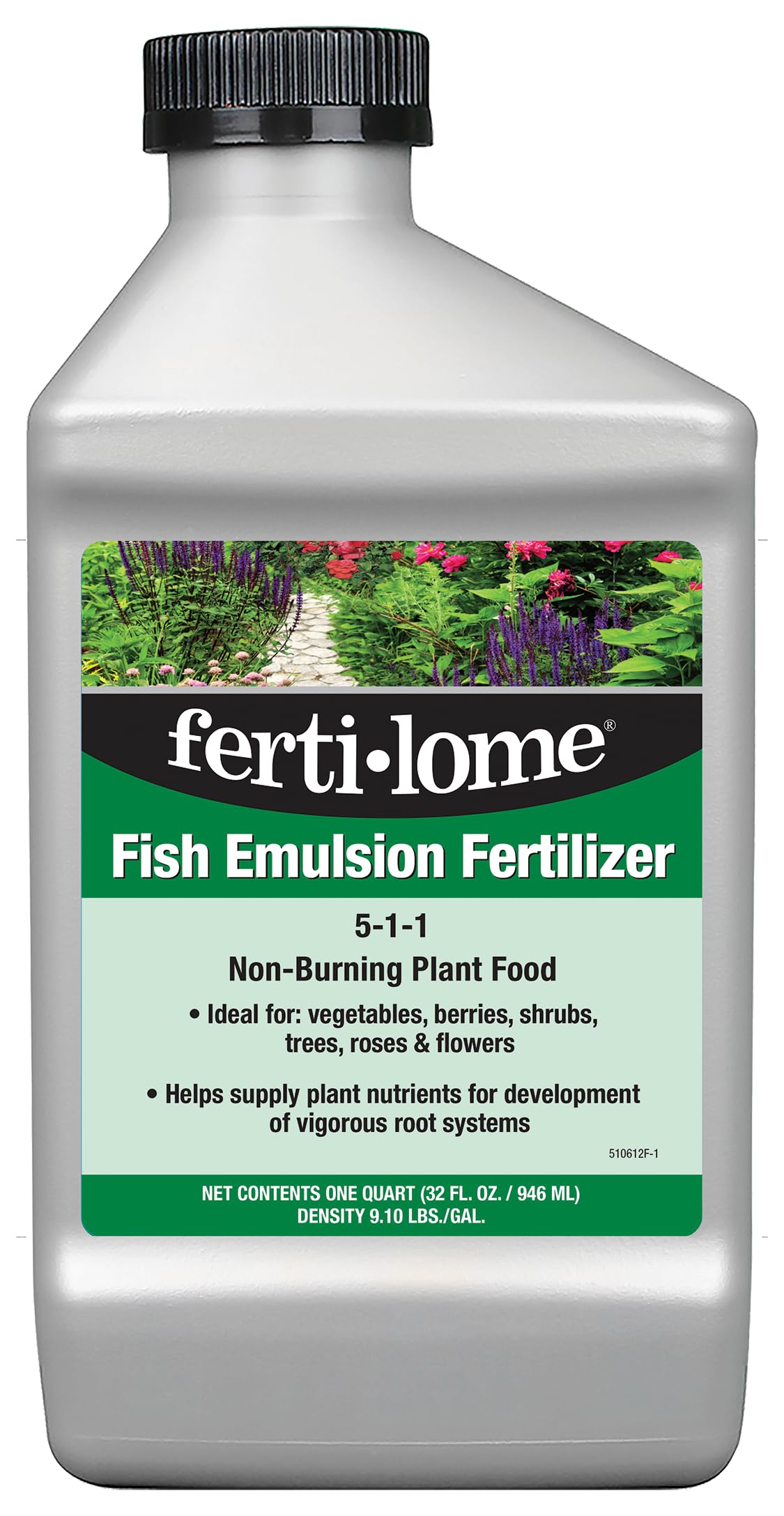 ferti-lome Fish Emulsion Fertilizer 32 oz bottle front view