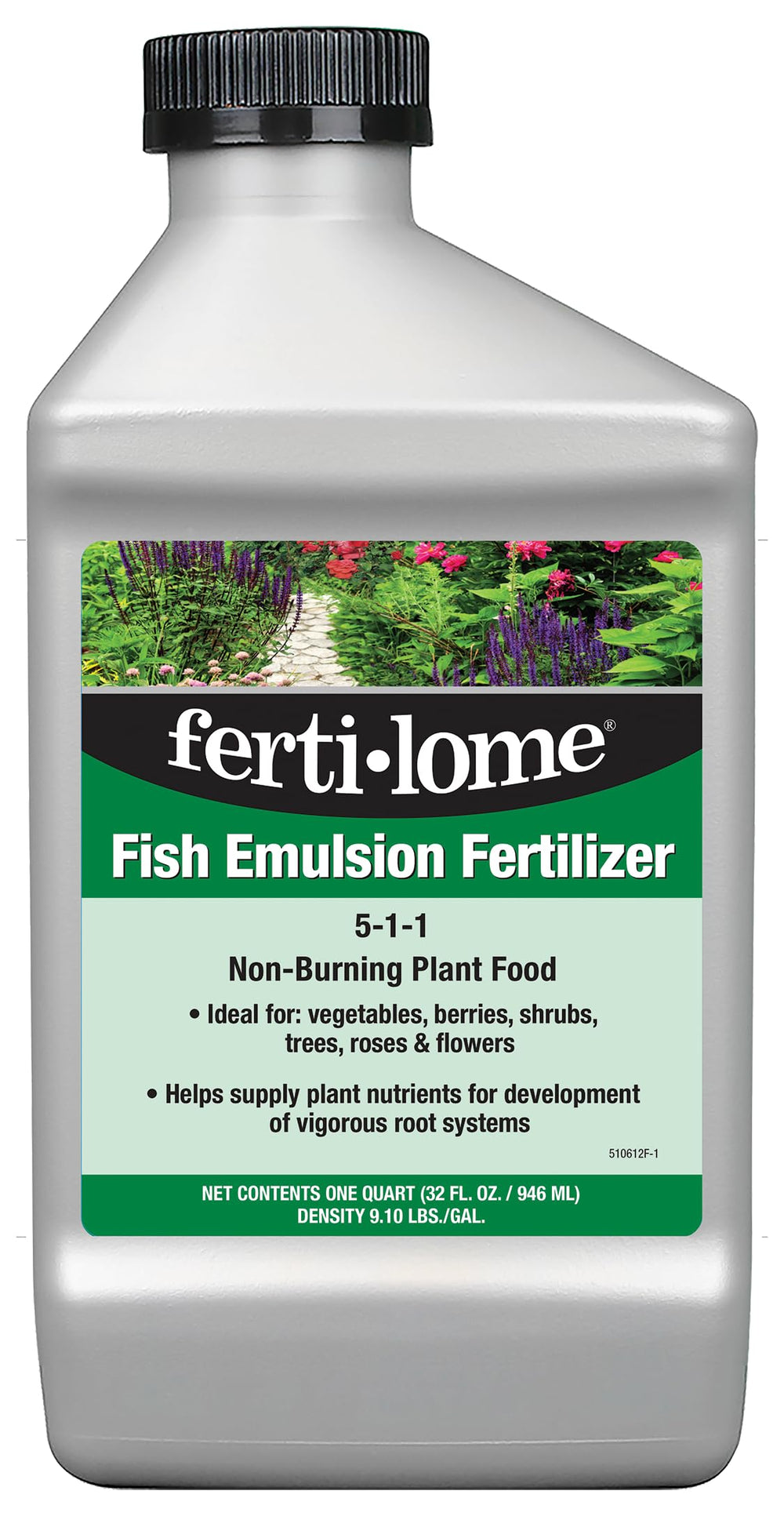 ferti-lome Fish Emulsion Fertilizer 32 oz bottle front view