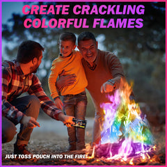 FESTIVALCOS Color Fire Packets in packaging