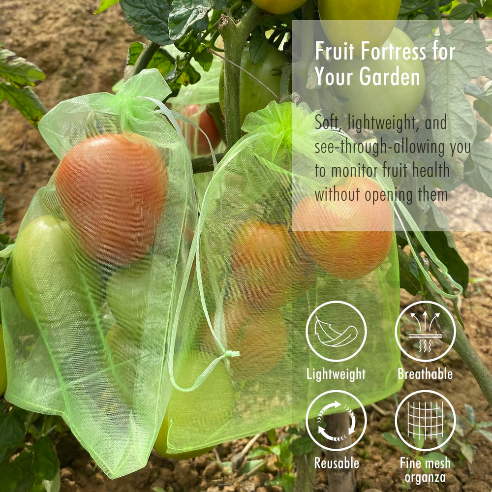 Fetanten Fruit Protection Bags drawstring detail