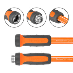 FEVONE garden hose coiled for storage