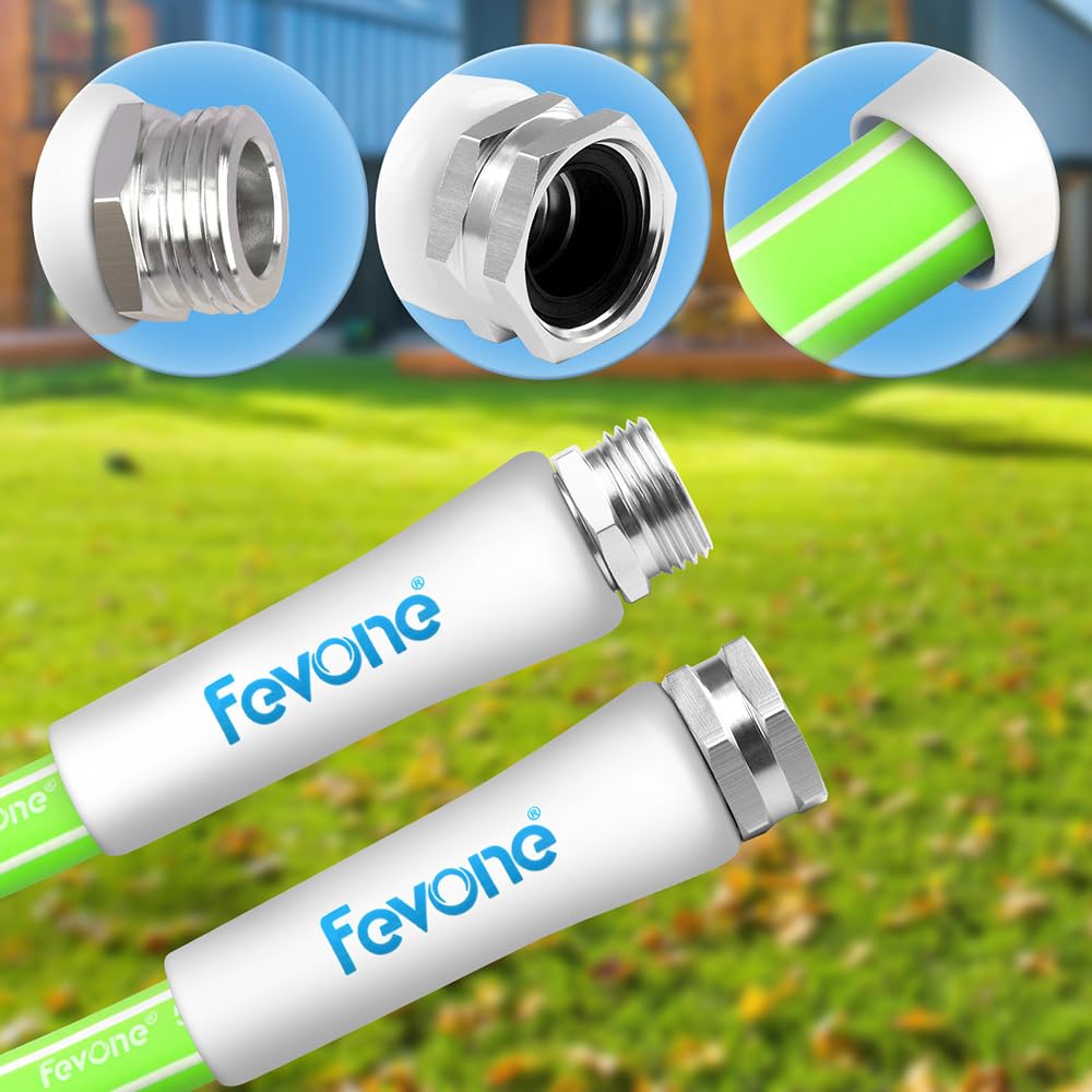 FEVONE garden hose in use watering plants